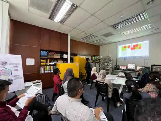 Participants in the Battery Development Training classroom