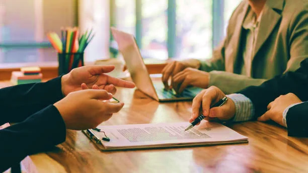Discussion of business and intellectual property documents