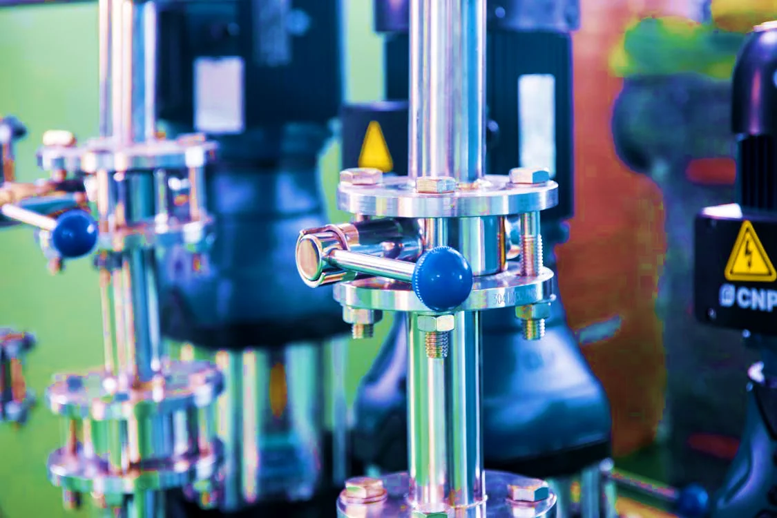 Laboratory equipment illustrating the hydrogen programme